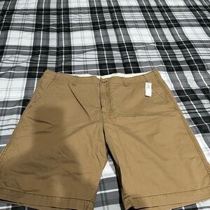 Old Navy Men's Brown Flat Front Shorts